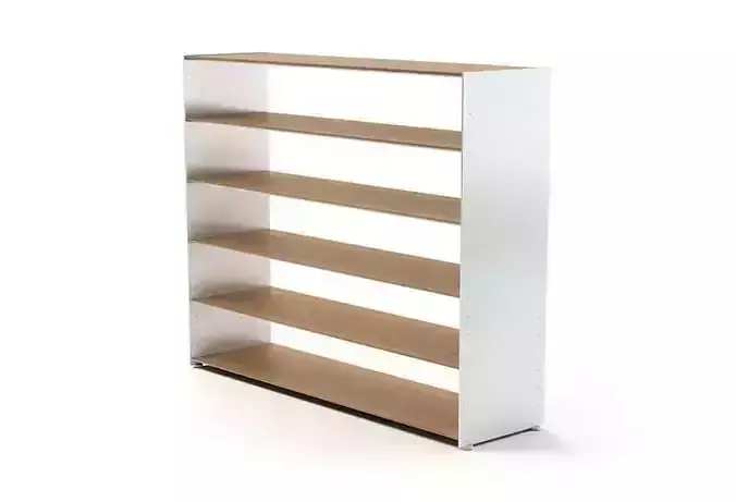 Tall Six Shelf Bookshelf