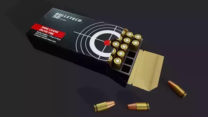 Ammo Box - Tutorial Included Low-poly 3D model