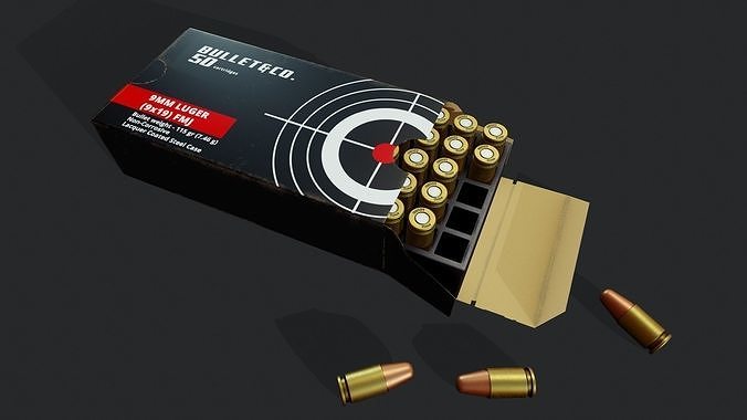 Ammo Box - Tutorial Included Low-poly 3D model