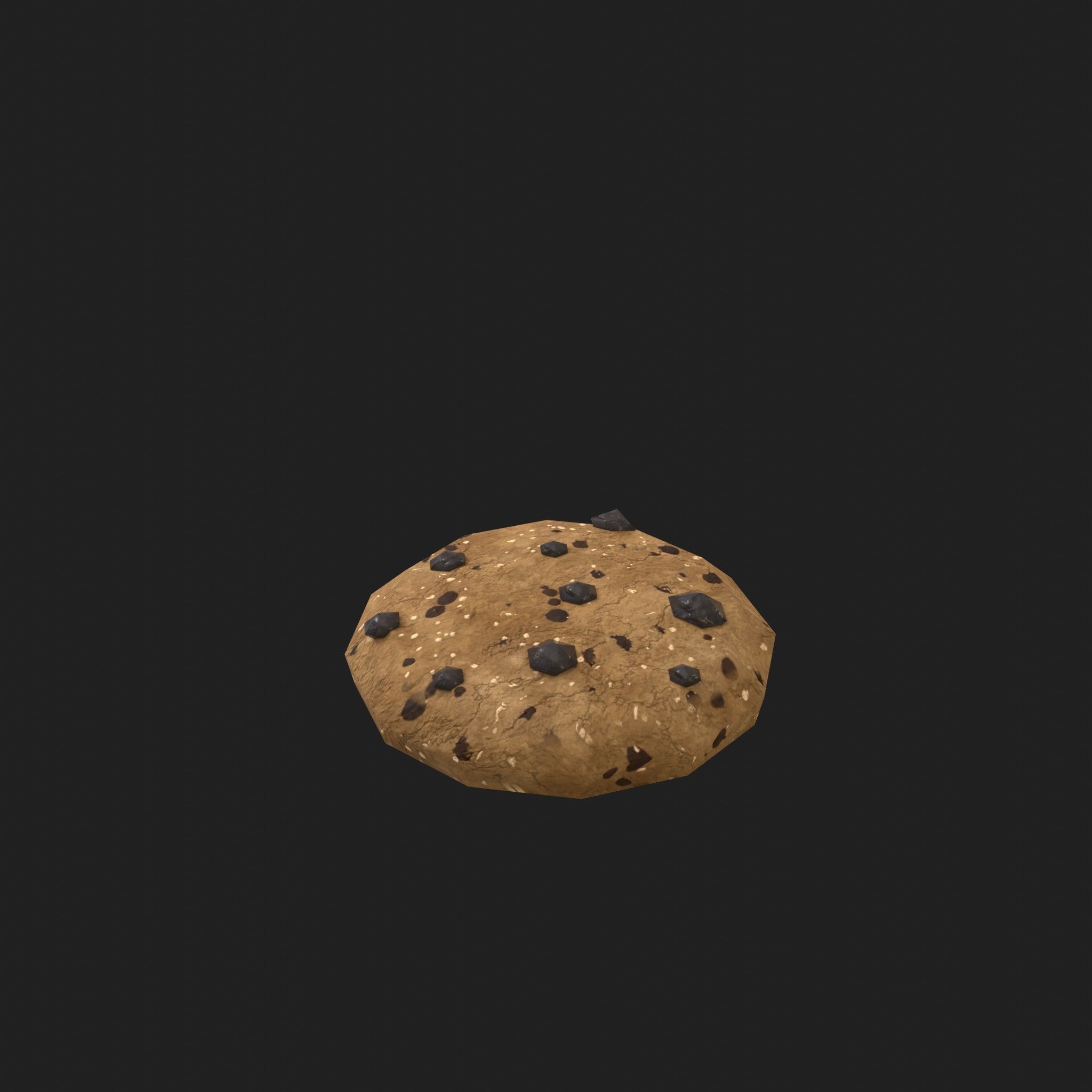 Baked Goods - Bread Cookie Pie Potica 8 Piece Set Low-poly 3D model_5
