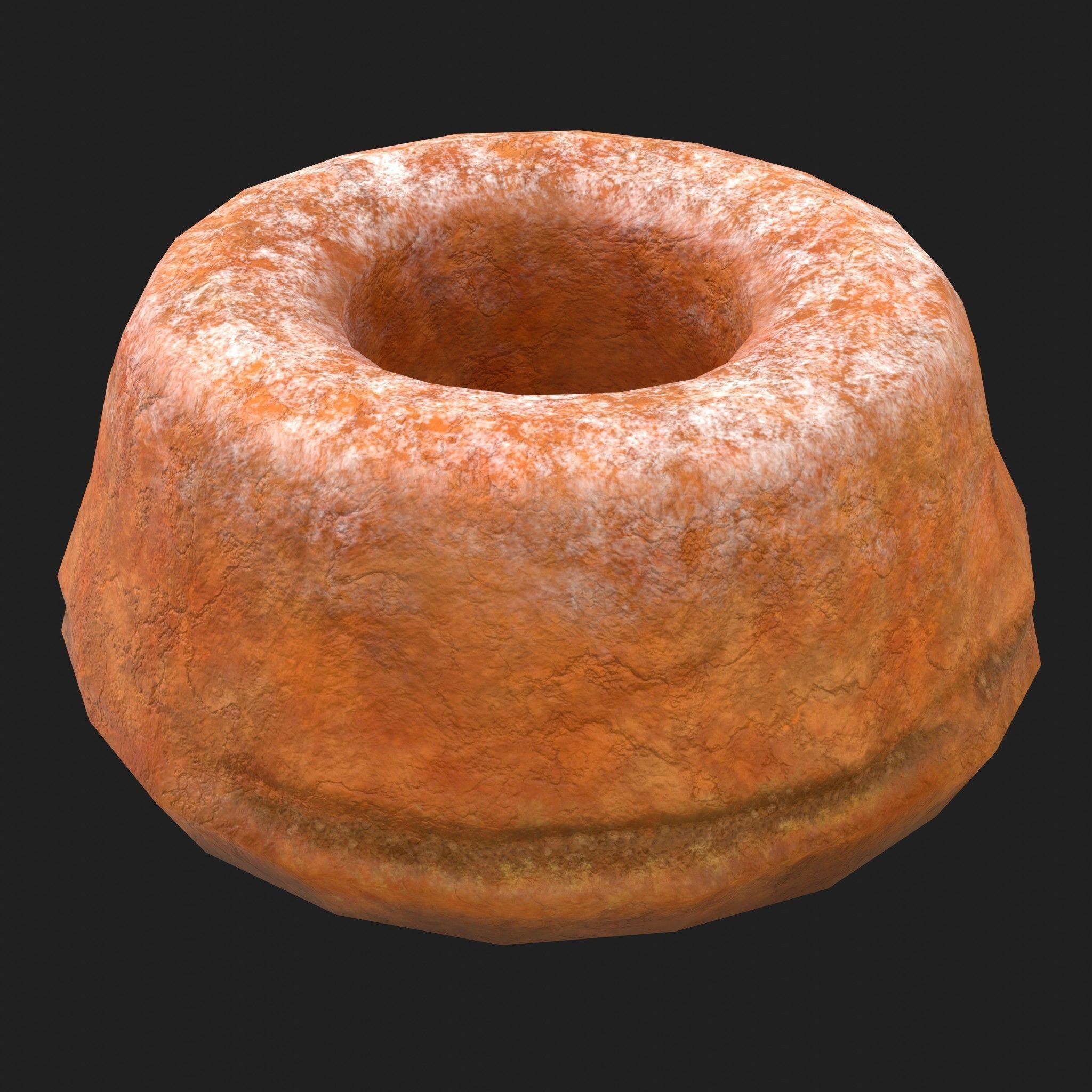 Baked Goods - Bread Cookie Pie Potica 8 Piece Set Low-poly 3D model_10