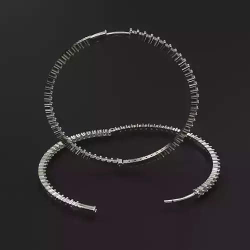 large light earrings