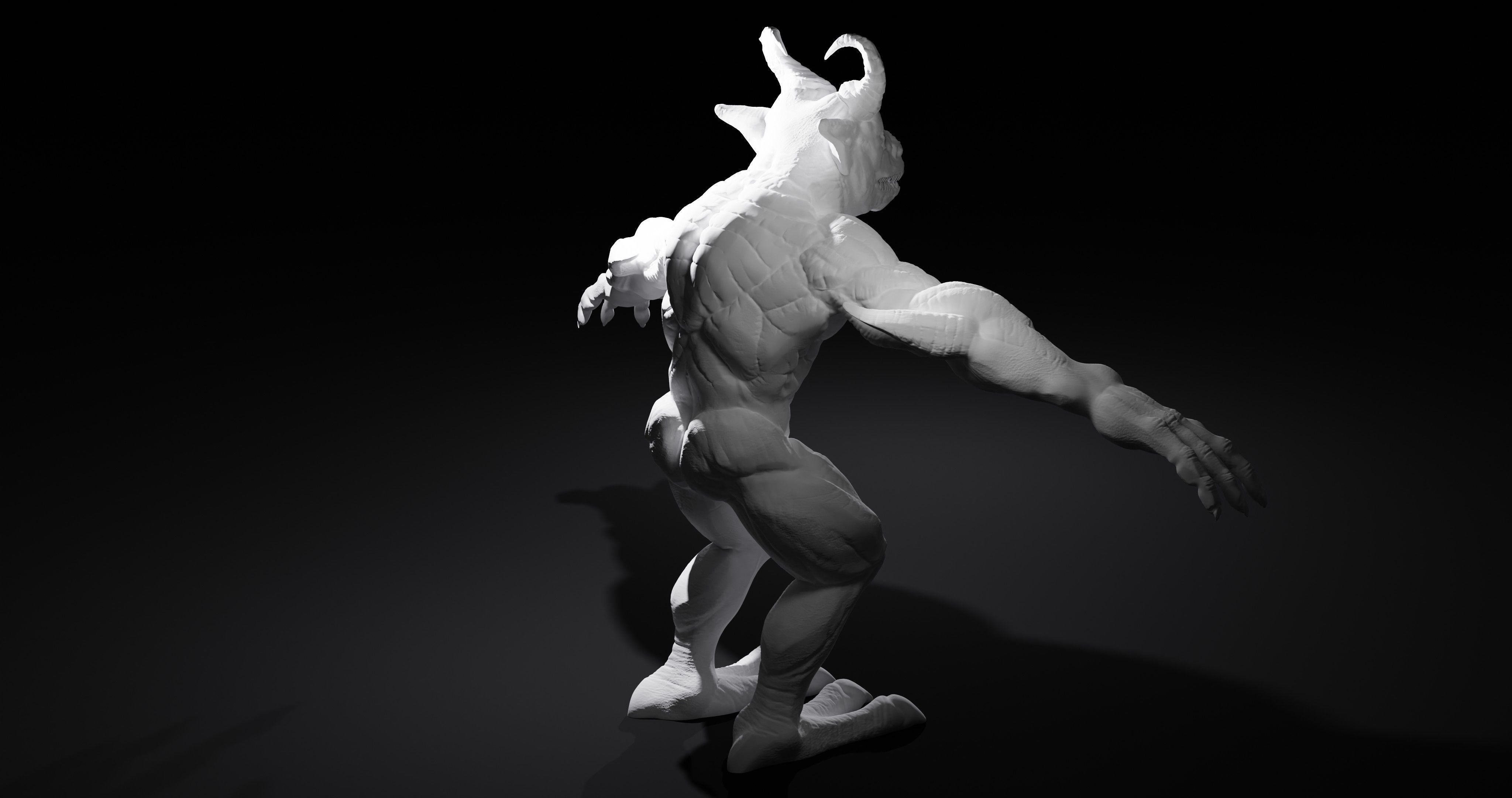 Demon sculpt 3D model_13