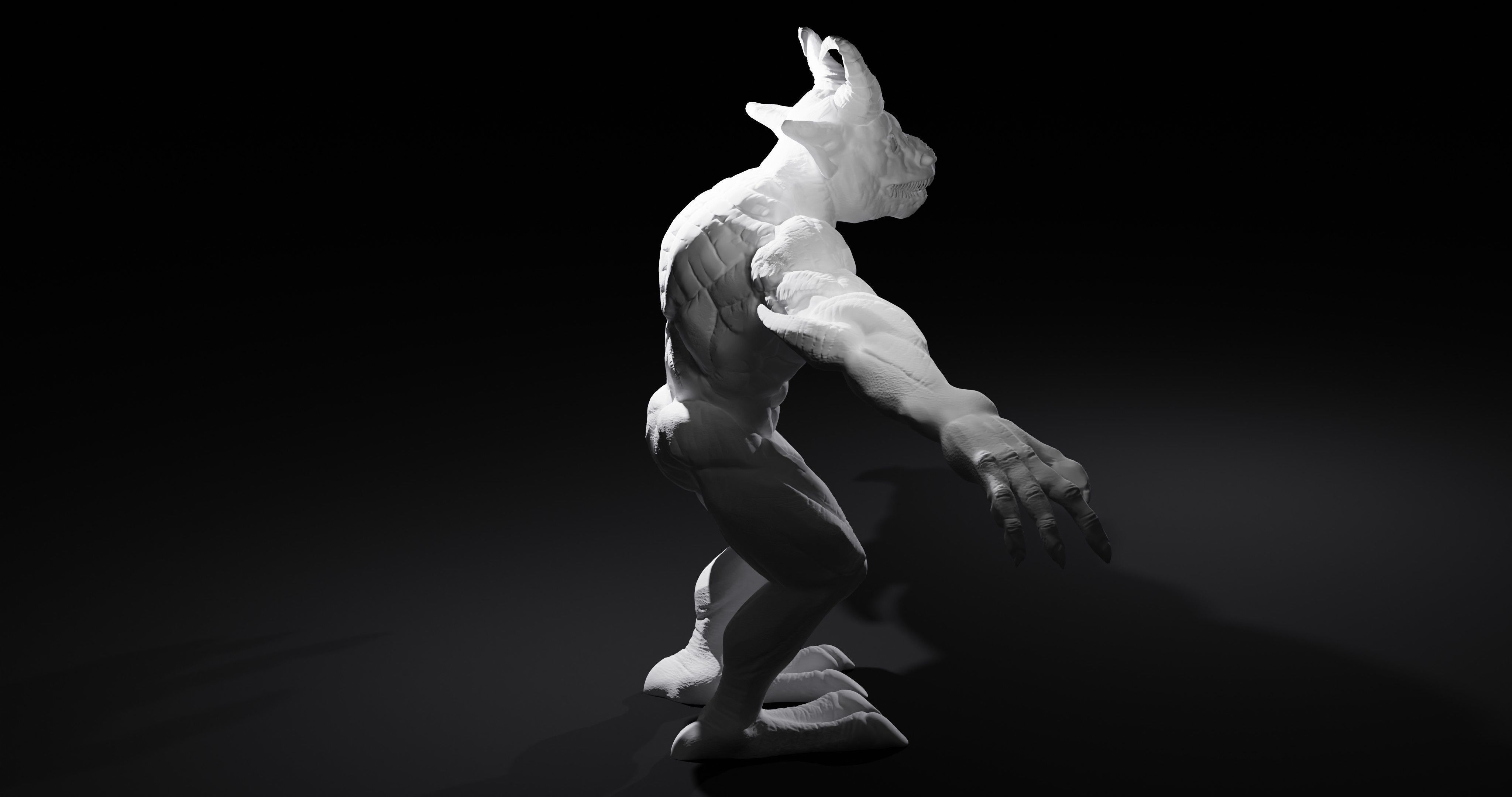 Demon sculpt 3D model_14