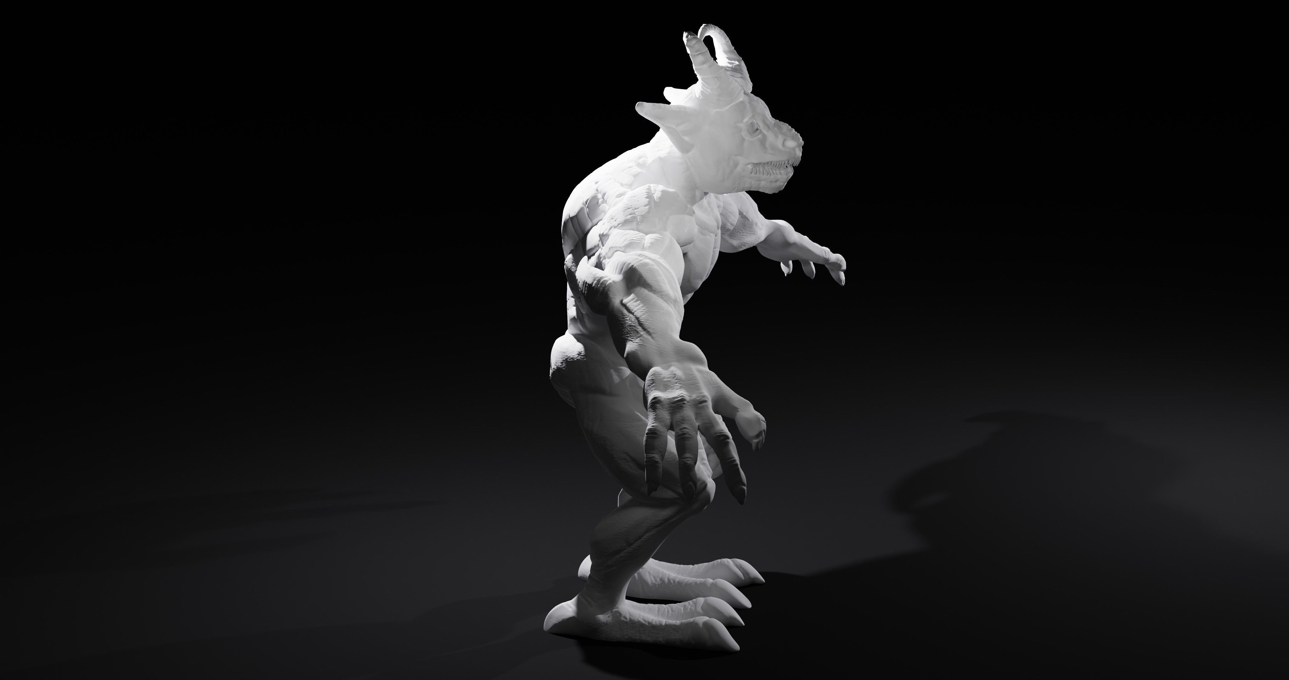 Demon sculpt 3D model_15
