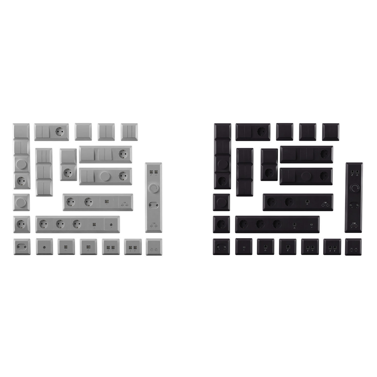 Sockets and switches Schneider Electric Glossa 3D model_3