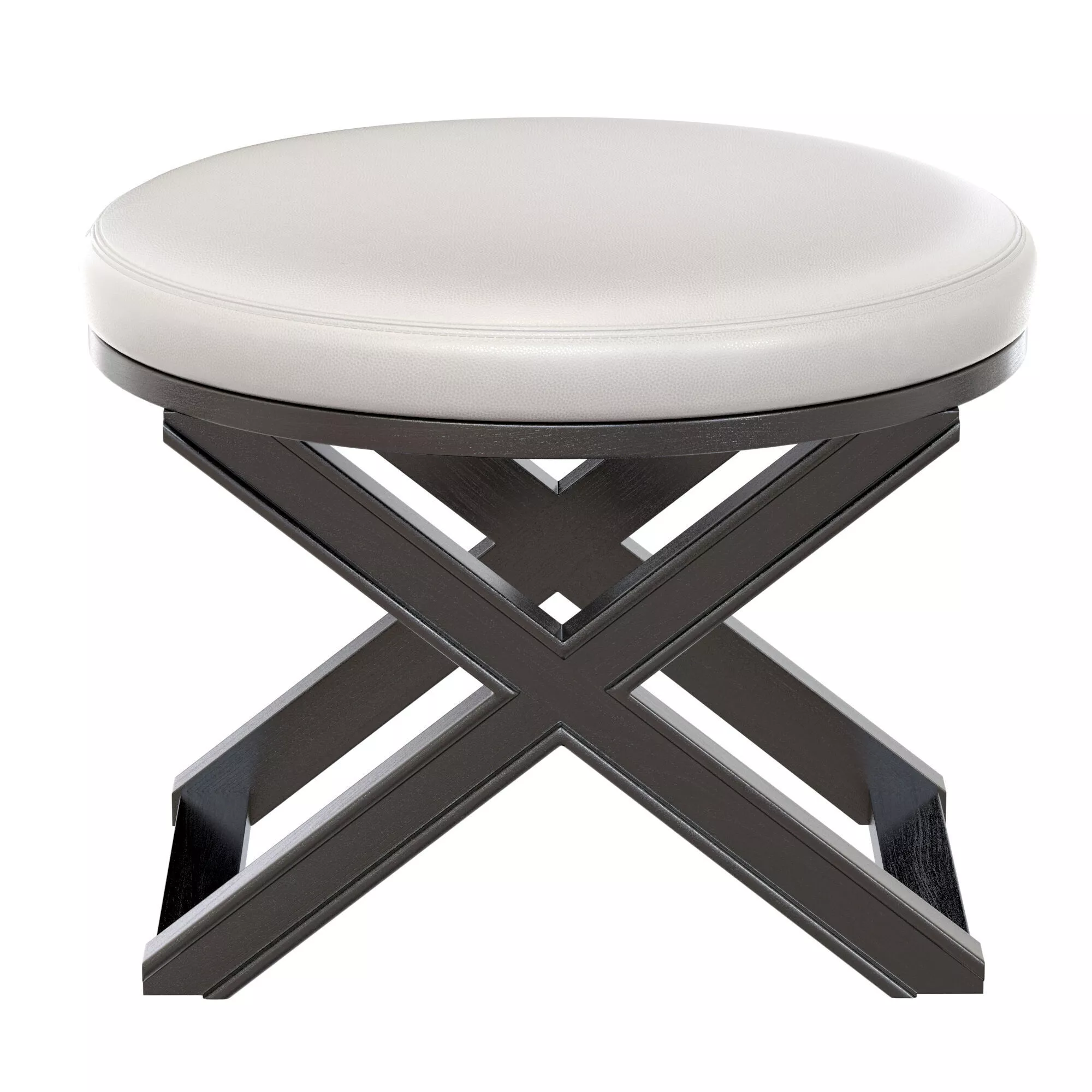 Round Tabouret X 1934 Jean-Michel Frank 3D model