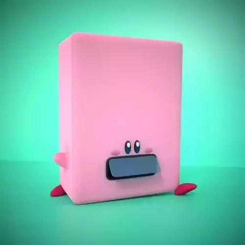 Kirby fanart - vending mouth - Kirby and the Forgotten Land 3D print model