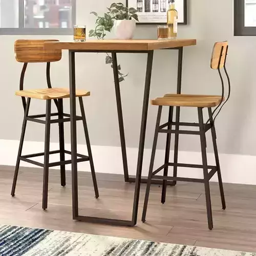 Boylan Counter Height Dining Set 3D model