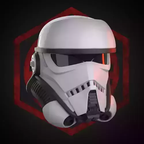 Patrol trooper Helmet Star Wars 3D Model Stl File Printing