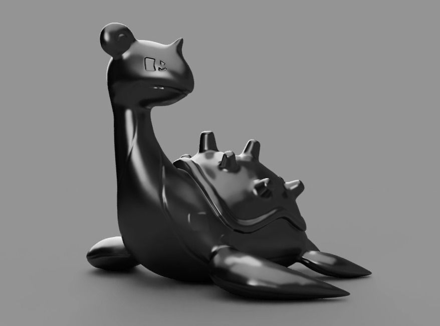 Pokemon lapras 3d model 3D print model_1