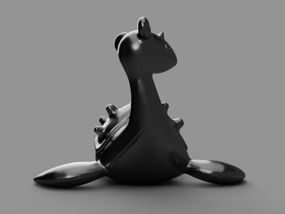 Pokemon lapras 3d model 3D print model_3
