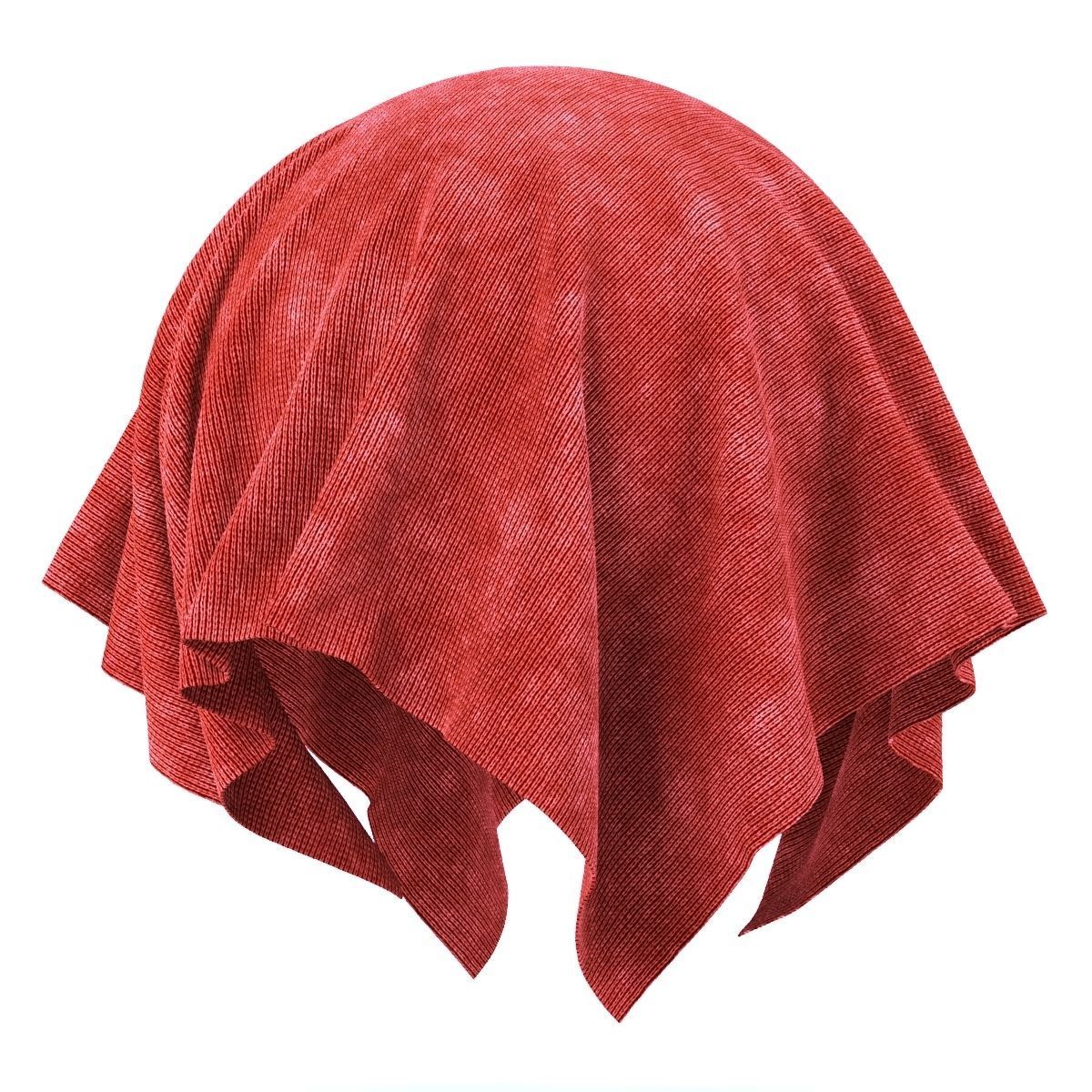 Textures set  of Knitted vintage blanket fabric 5 textures Texture_2