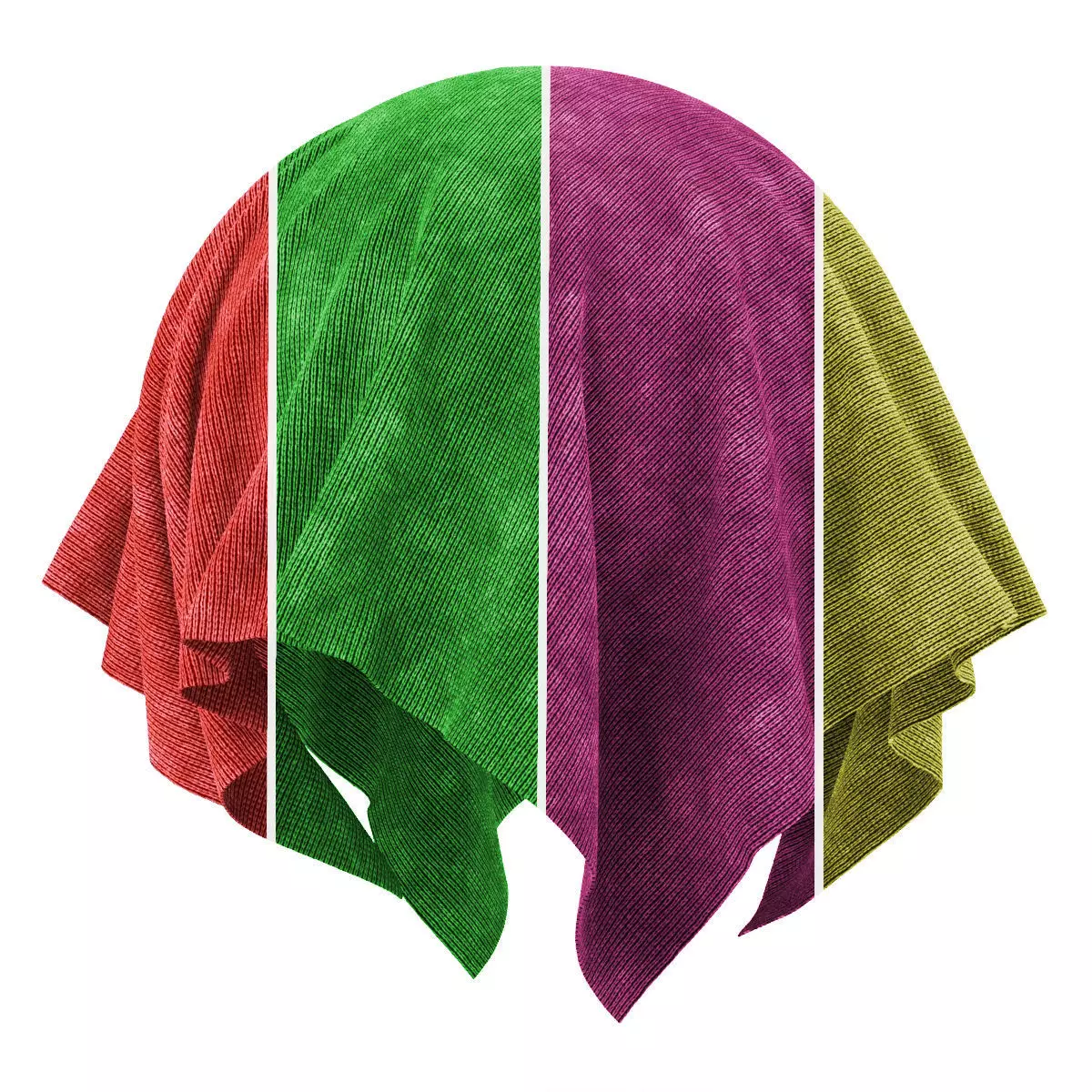 Textures set  of Knitted vintage blanket fabric 5 textures Texture_0