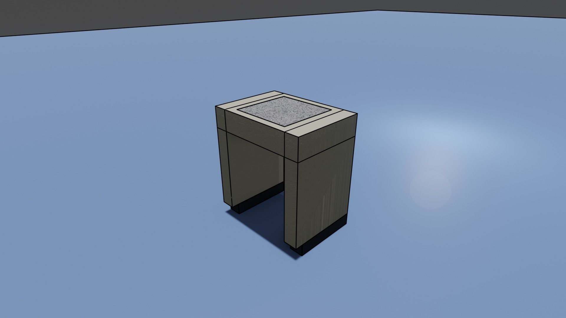 VIBRATION ISOLATION TABLE LAB Free 3D model_5