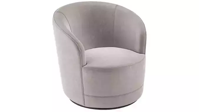 Crate and Barrel Infiniti Swivel Chair