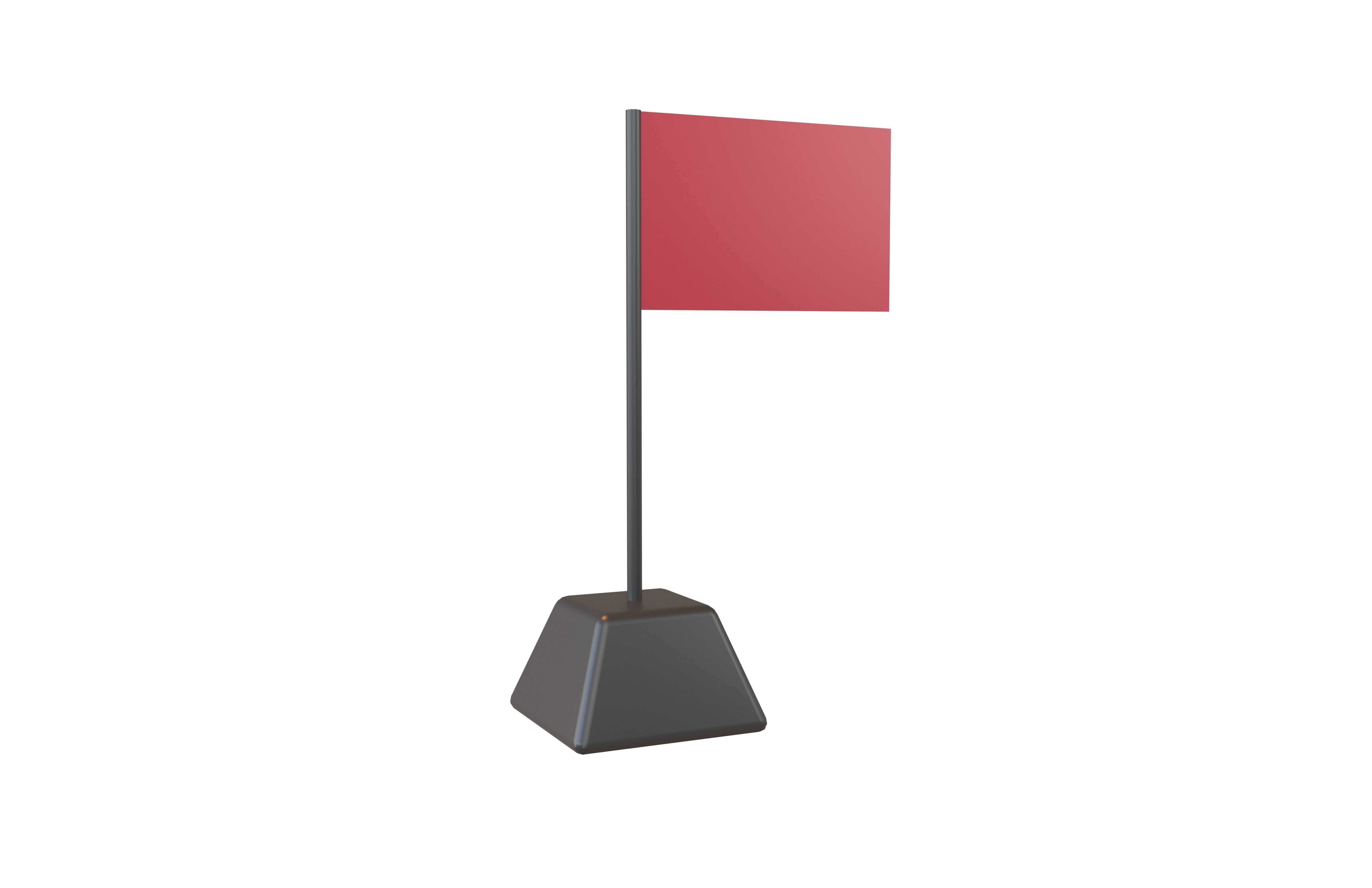 Flag of the Thailand Ayutthaya Period v1 001 Low-poly 3D model_1