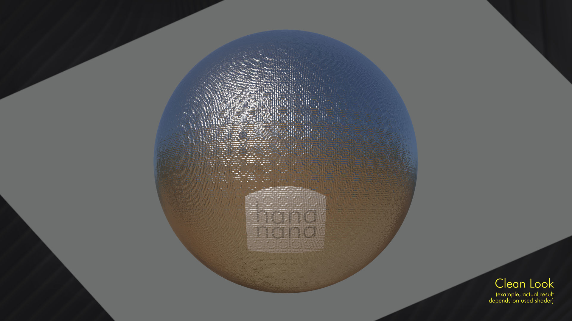 Hananana Engraving Pattern - Silver Fortress - HNEC01007 Texture_1