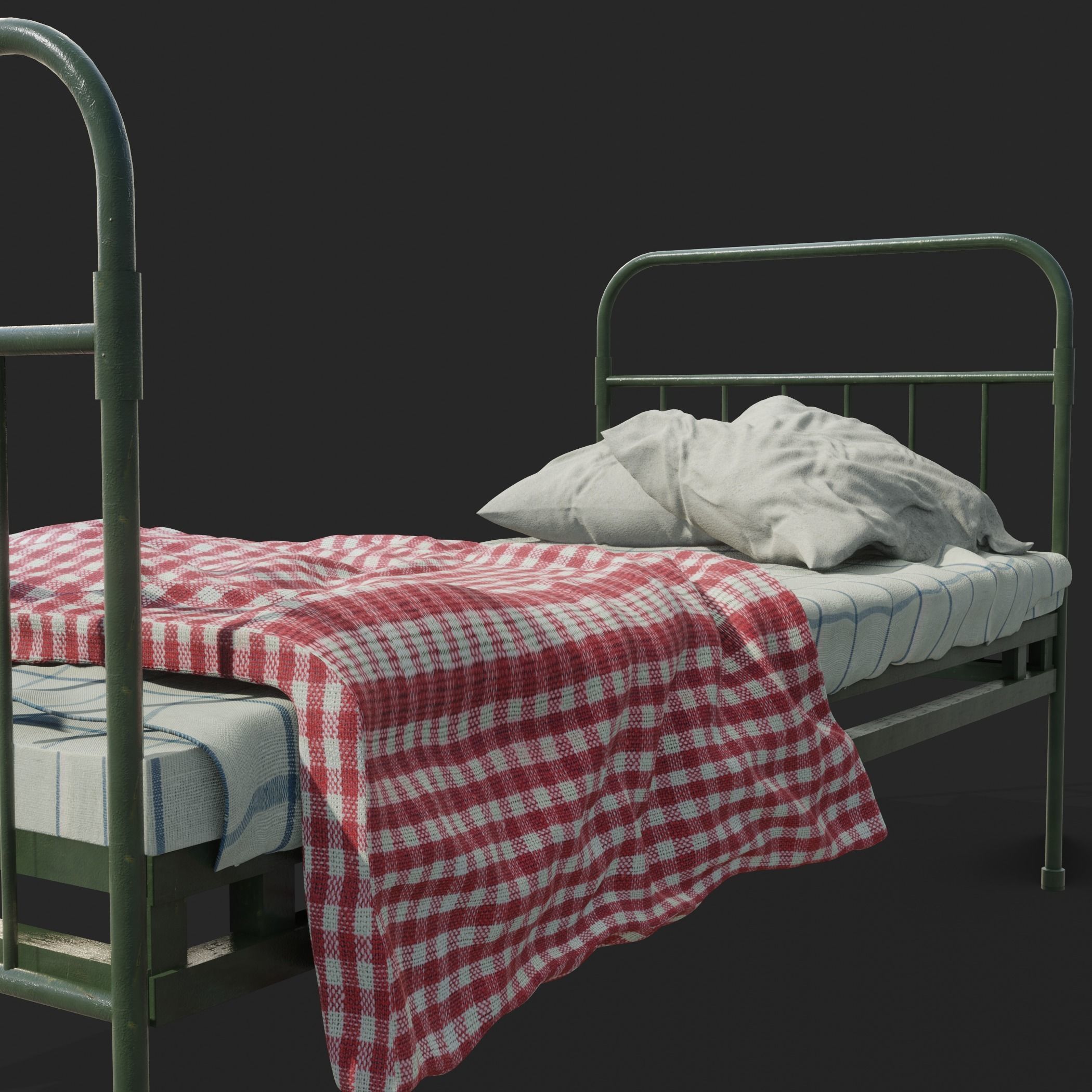 Bunk Bed model 3D model_13