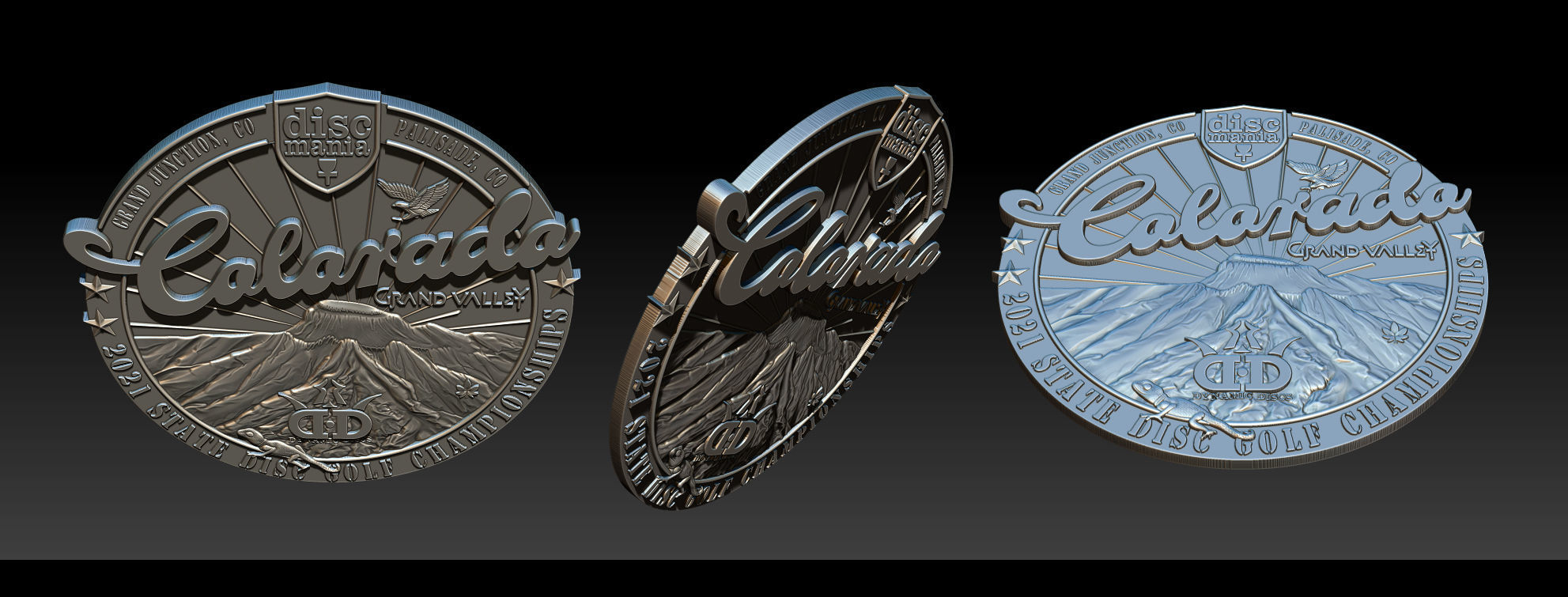 Collection 10 golden dragon 3D print model_26