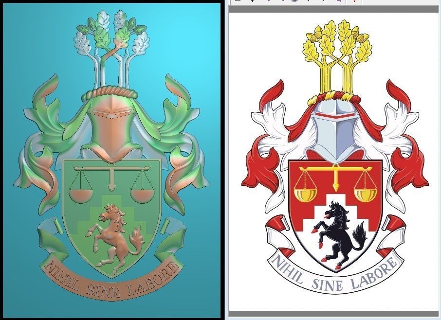 Collection 10 golden dragon 3D print model_35