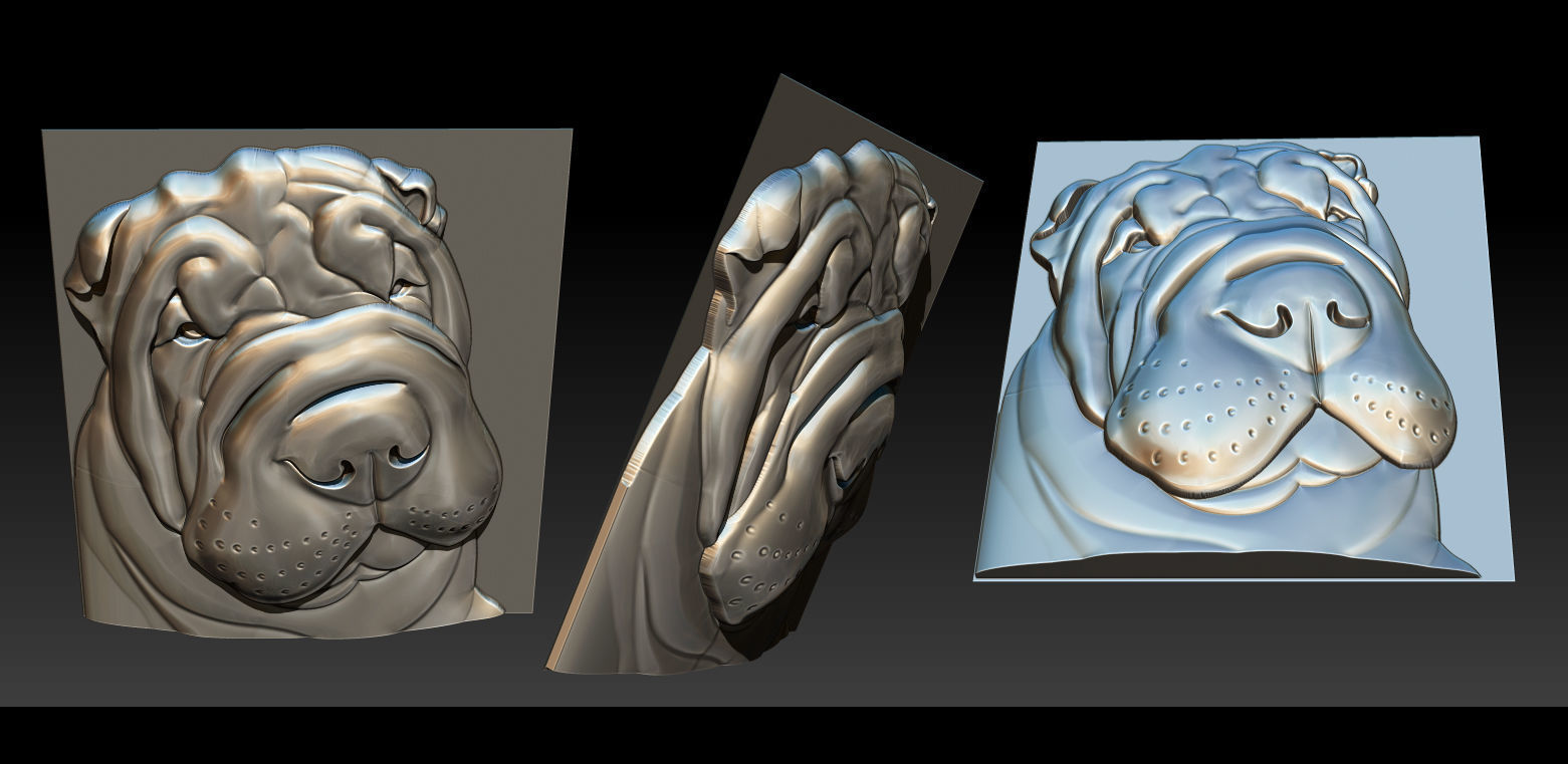 Collection 10 golden dragon 3D print model_6