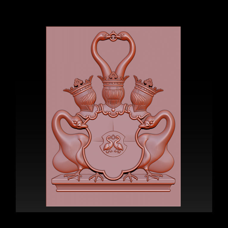 Collection 10 golden dragon 3D print model_36