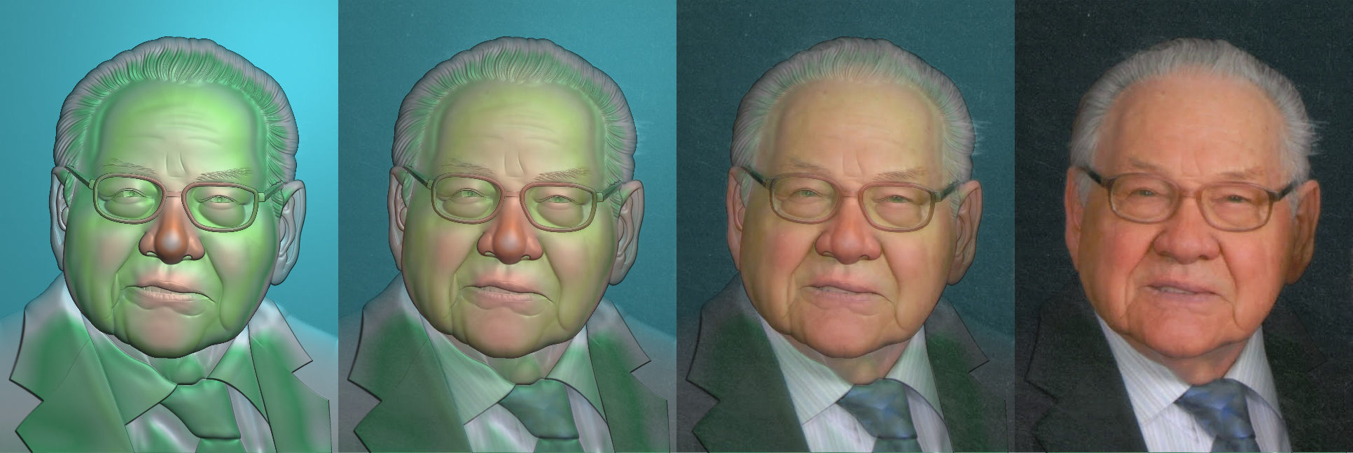 Collection 10 golden dragon 3D print model_1