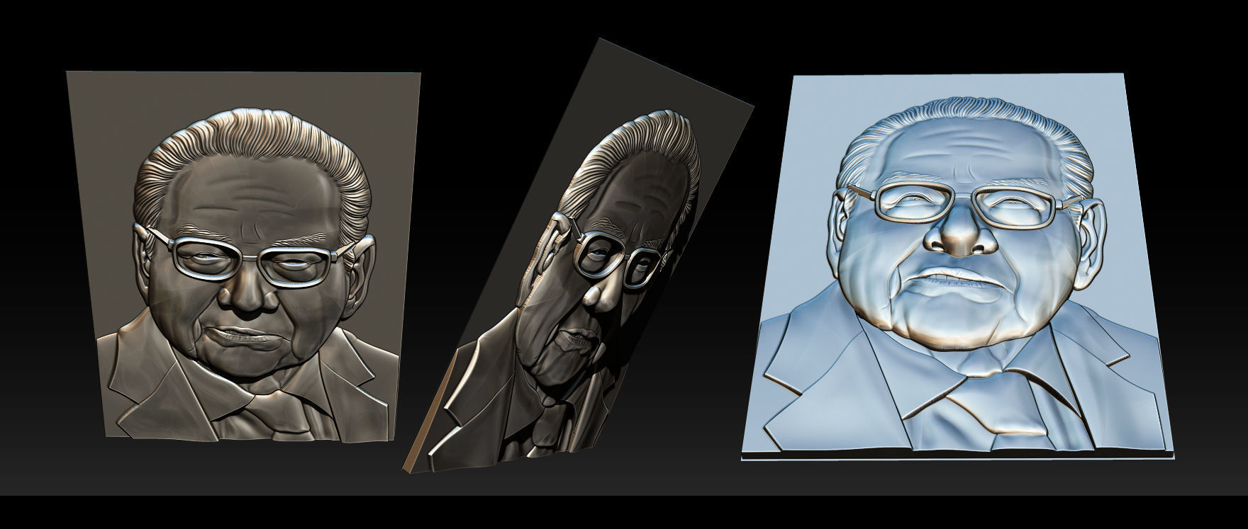 Collection 10 golden dragon 3D print model_5