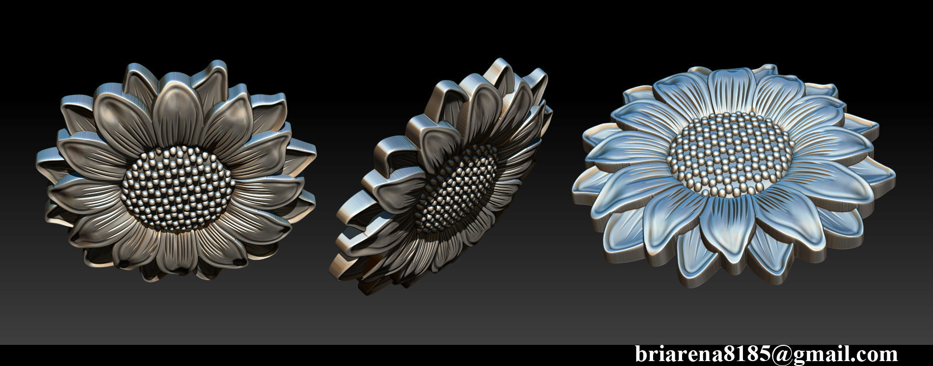 Collection 10 golden dragon 3D print model_10