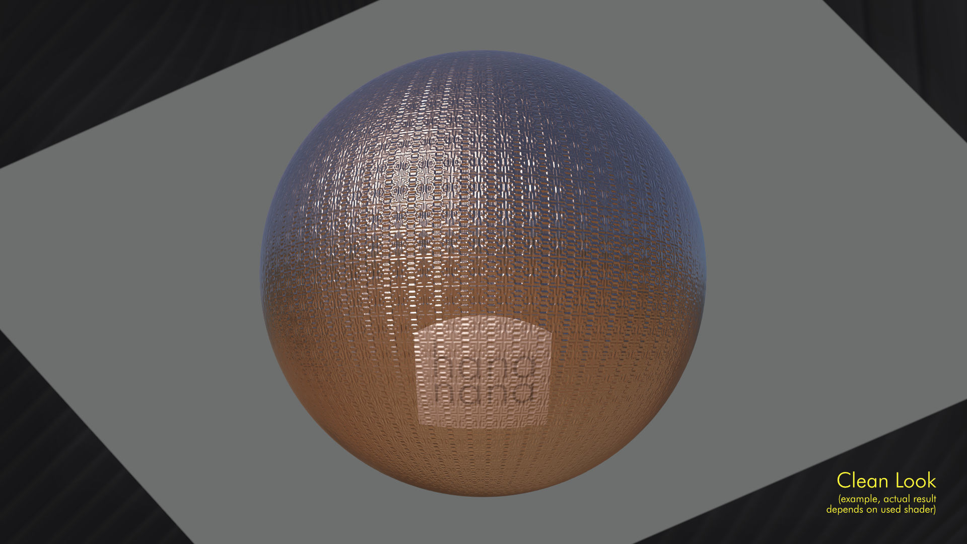 Hananana Engraving Pattern - Copper Crest - HNEC01011 Texture_1