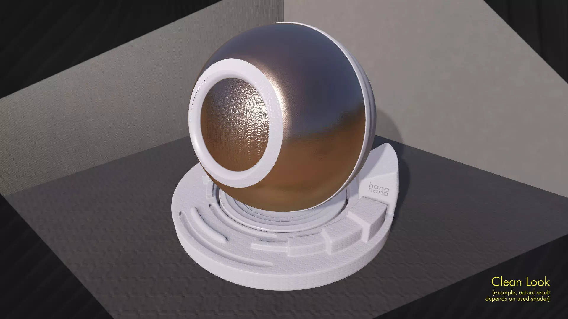 Hananana Engraving Pattern - Copper Crest - HNEC01011 Texture_0