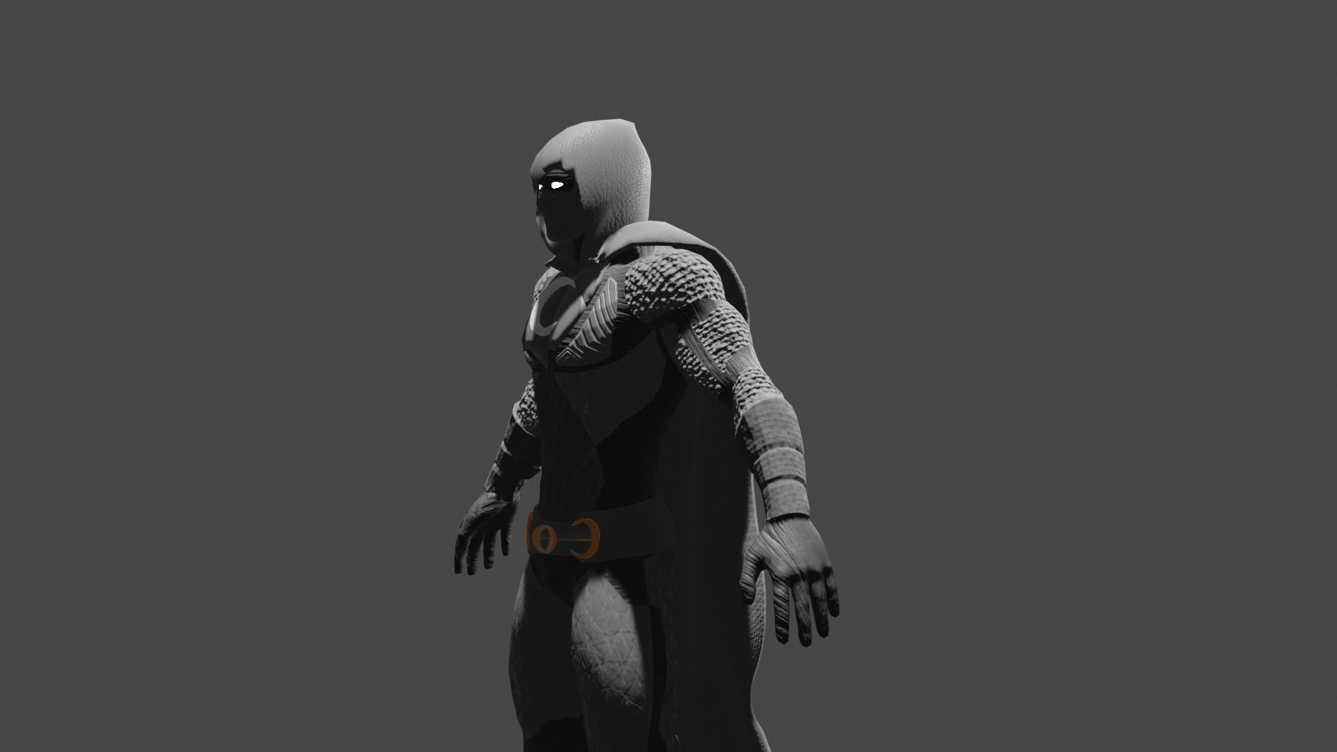 moon knight 3D model_3