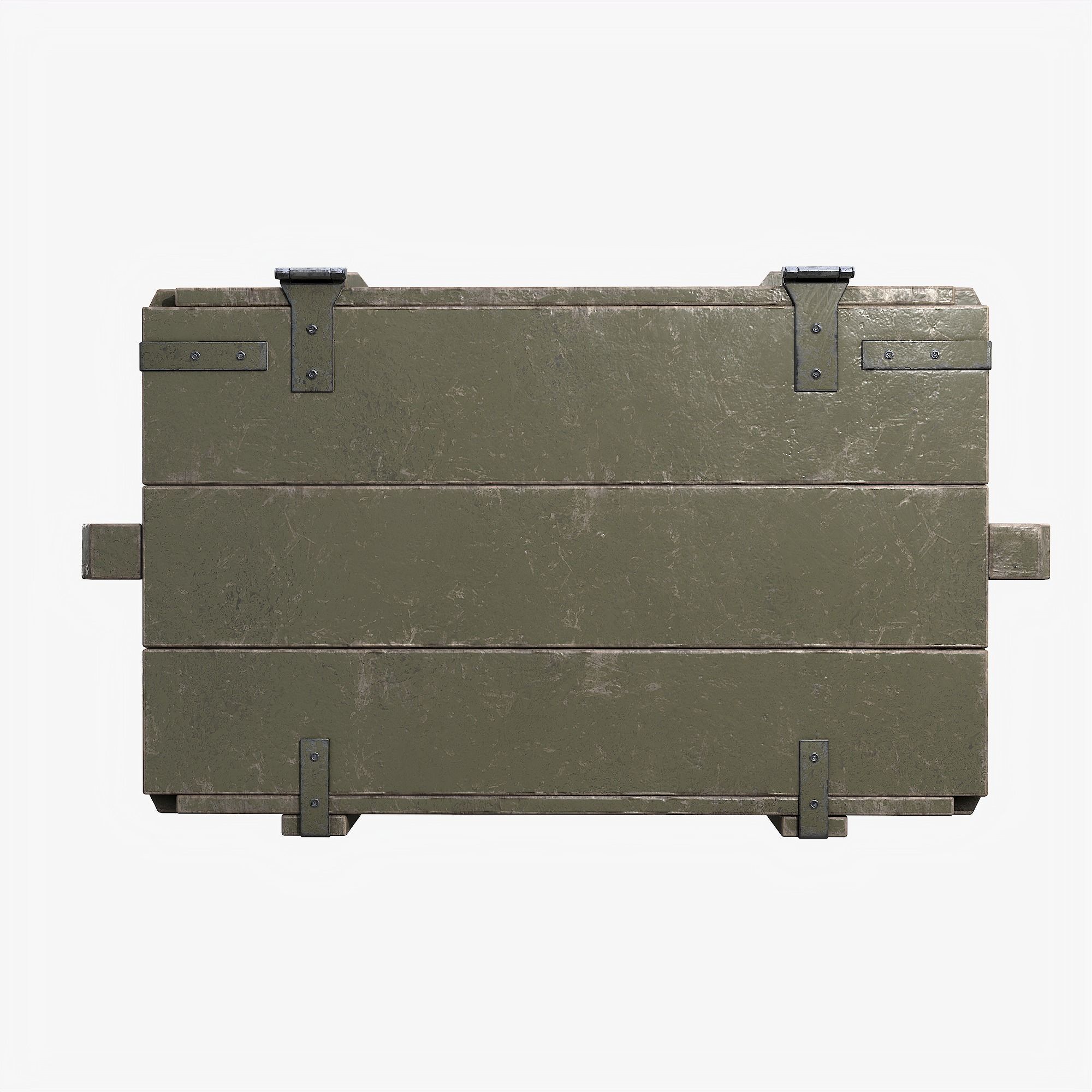 Military Crate 01 3D model Low-poly 3D model_6