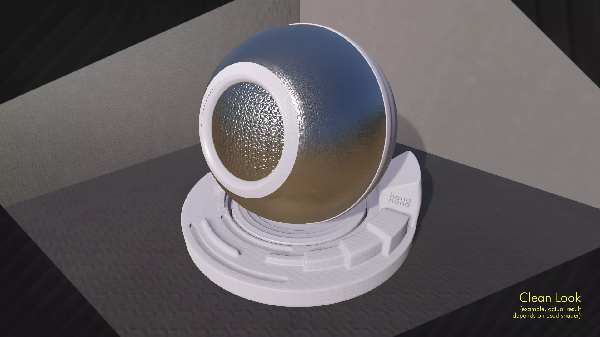 Hananana Engraving Pattern - Alu Flower - HNEC01015 Texture_0