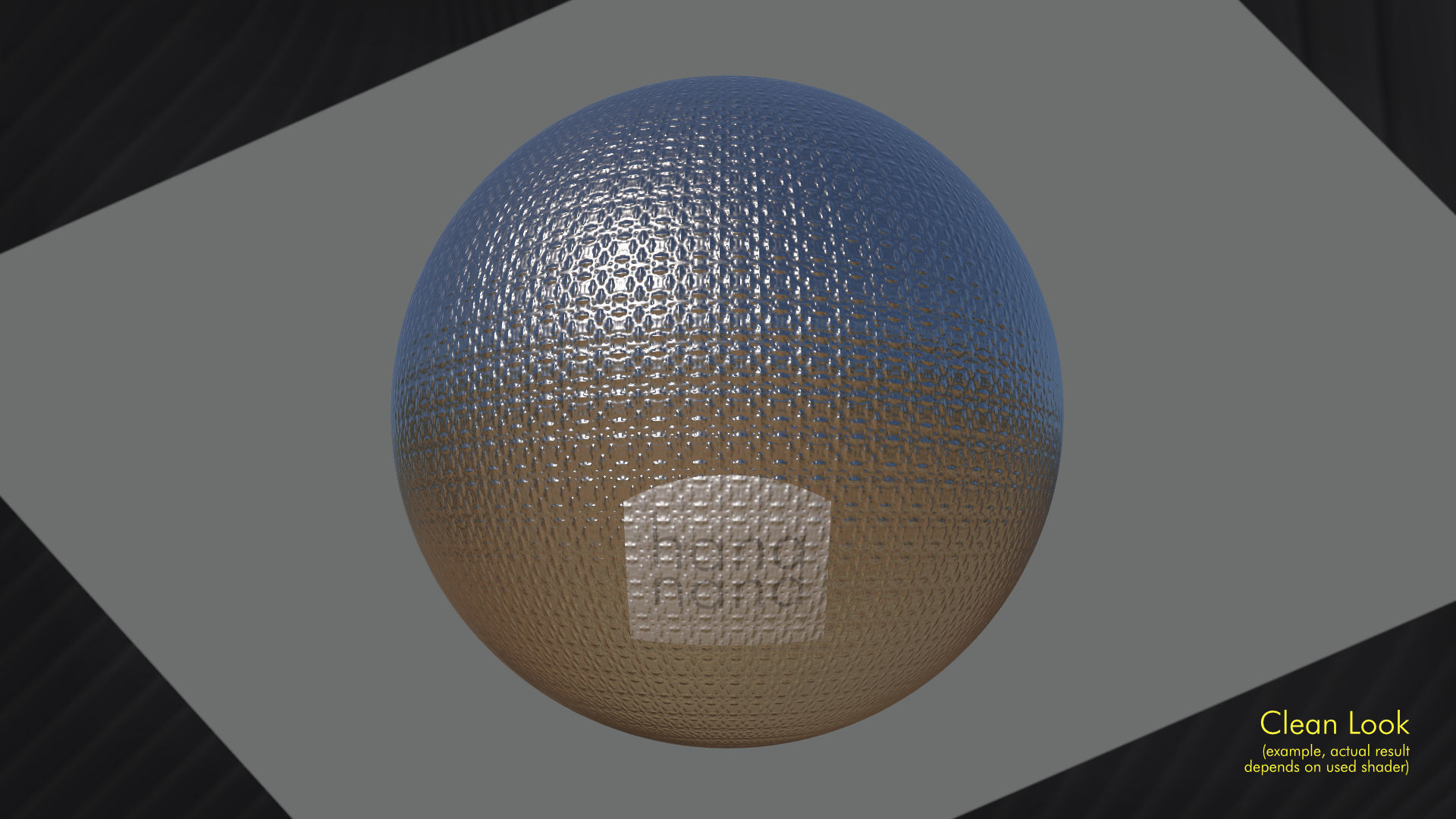 Hananana Engraving Pattern - Alu Flower - HNEC01015 Texture_1