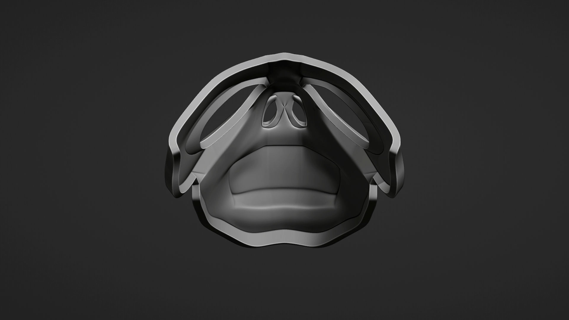 Black Mask for 3D print 3D print model_9