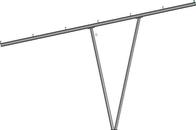 Stand for solar battery