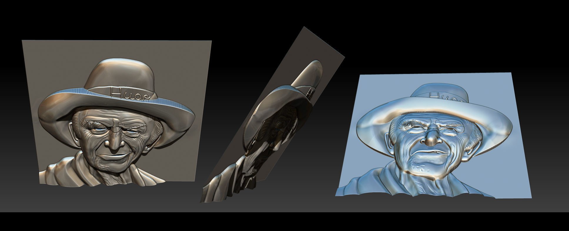 Collection 11 gothic demon logo 3D print model_15