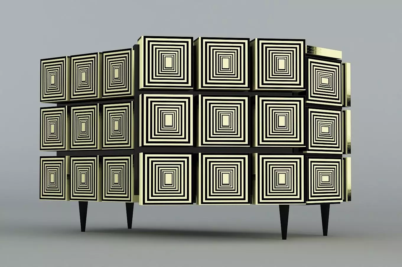 Commode 1005 3D model