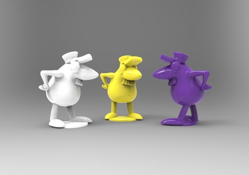 pantera rosa 3D model_1