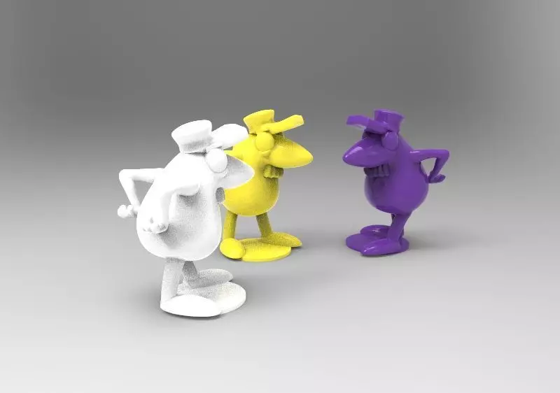 pantera rosa 3D model_0