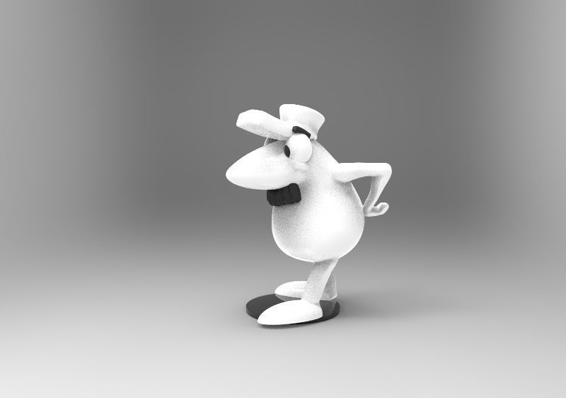 pantera rosa 3D model_3