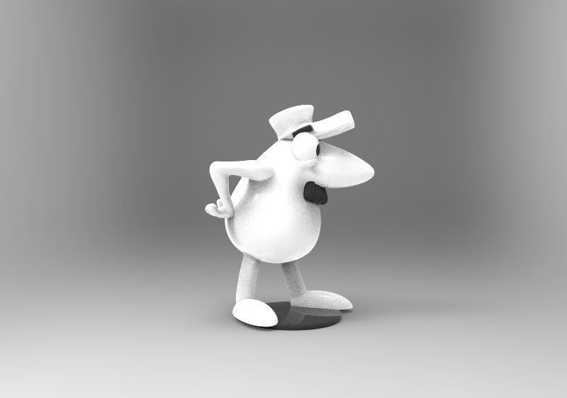 pantera rosa 3D model_4