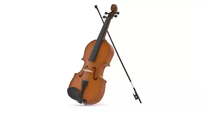 Violin 3D model