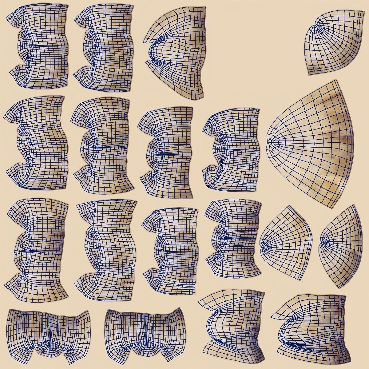 Alpaca Animated VFX Grace 3D model_28