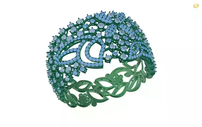 bracelet emerald and diamond ring