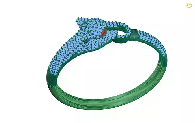 bracelet snake ring