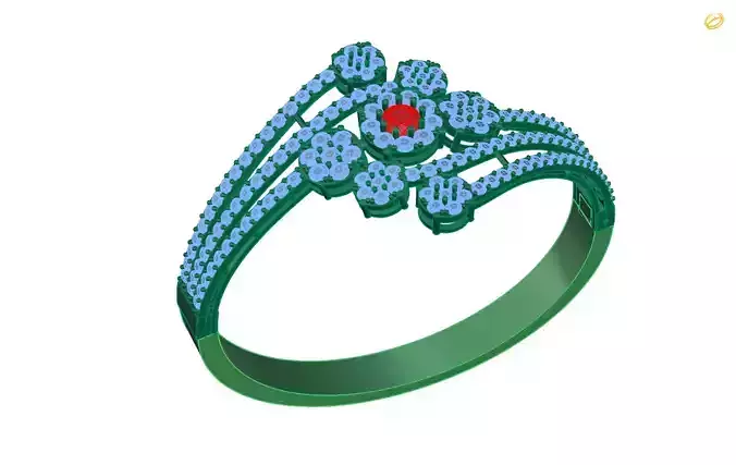 bracelet ring with stone