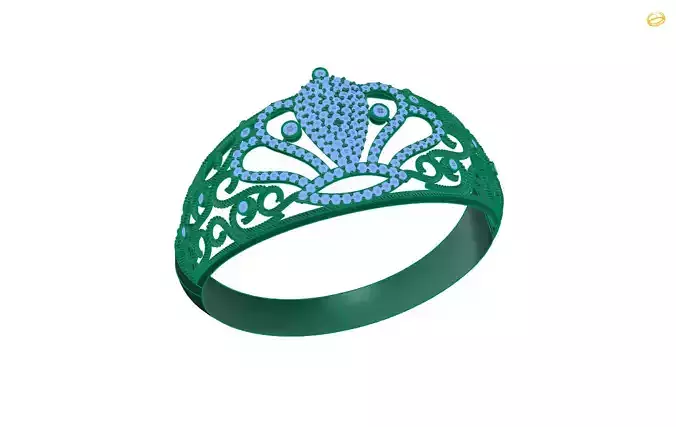 bracelet ring with diamonds